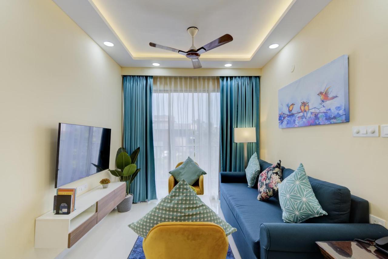 Luxe 2Bhk 10Min From Goi Airport With Pool Access Apartment Dabolim Luaran gambar