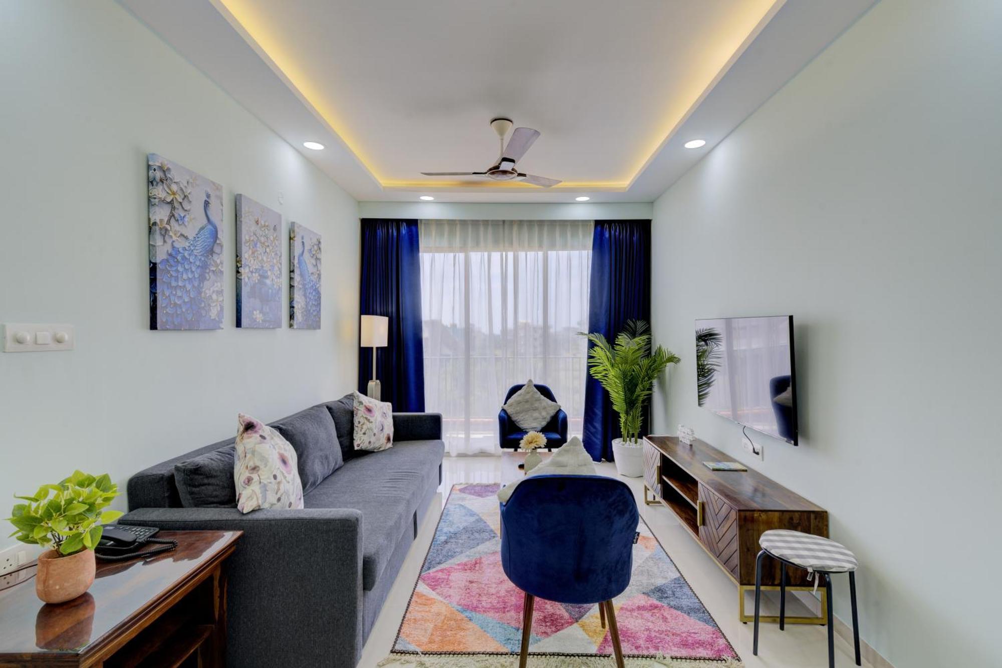 Luxe 2Bhk 10Min From Goi Airport With Pool Access Apartment Dabolim Luaran gambar