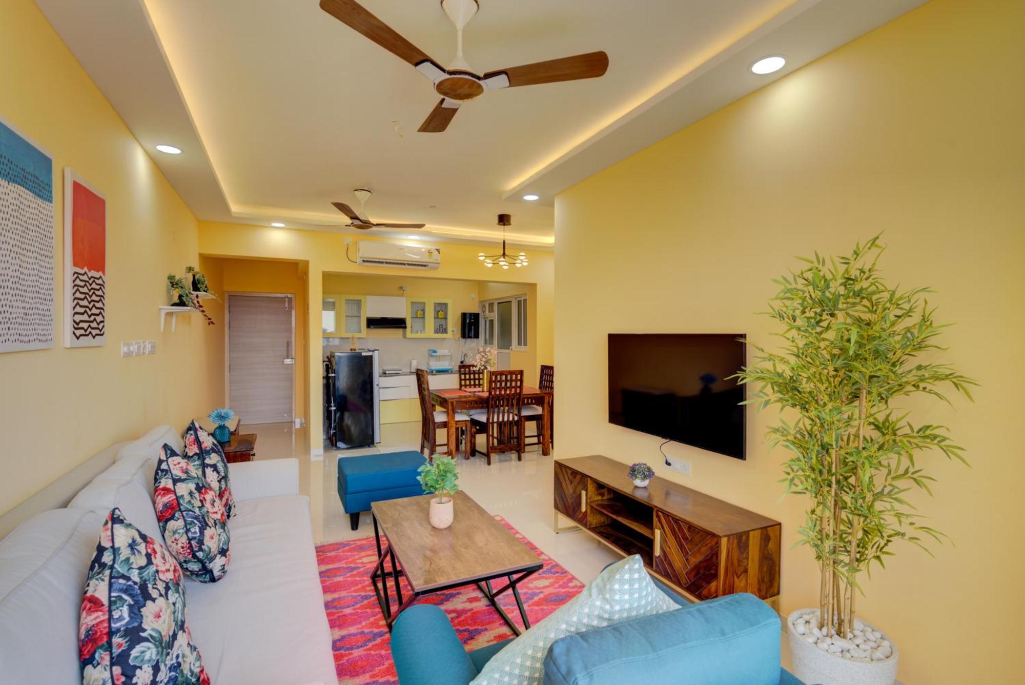 Luxe 2Bhk 10Min From Goi Airport With Pool Access Apartment Dabolim Luaran gambar